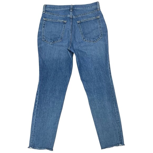 Rag & Bone Pamela Women High Rise Ankle Jeans Size 29 Distressed Blue - Picture 3 of 16